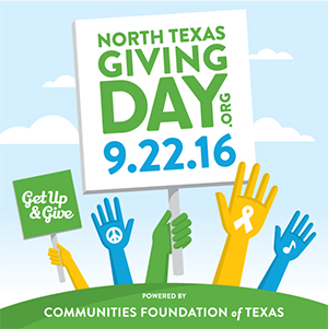 North Texas Giving Day, 9/22/2016